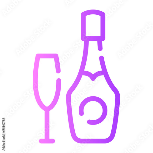  Line Gradient Icon