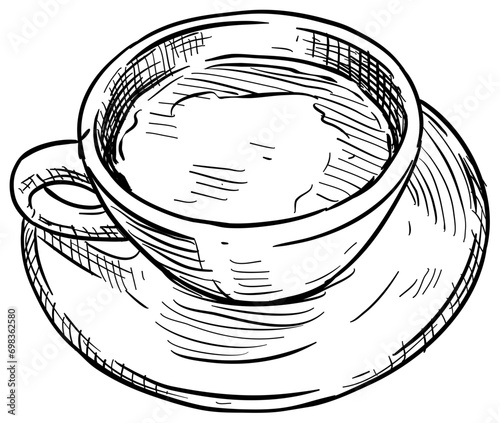 tea handdrawn illustration