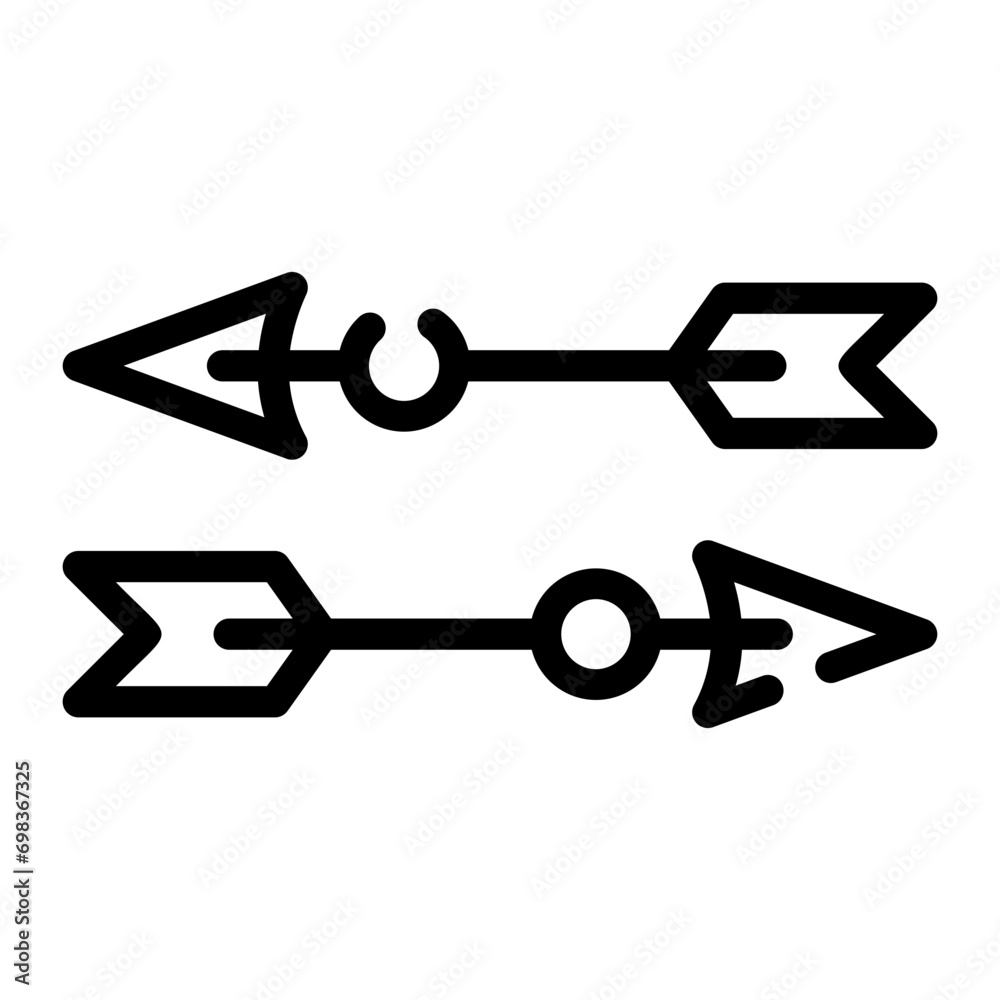 spear Line Icon spear Line Icon
