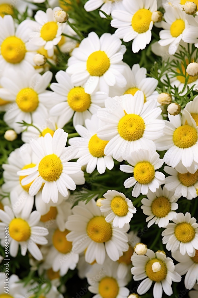 Obraz premium Flowers Beautiful chamomile Close-up