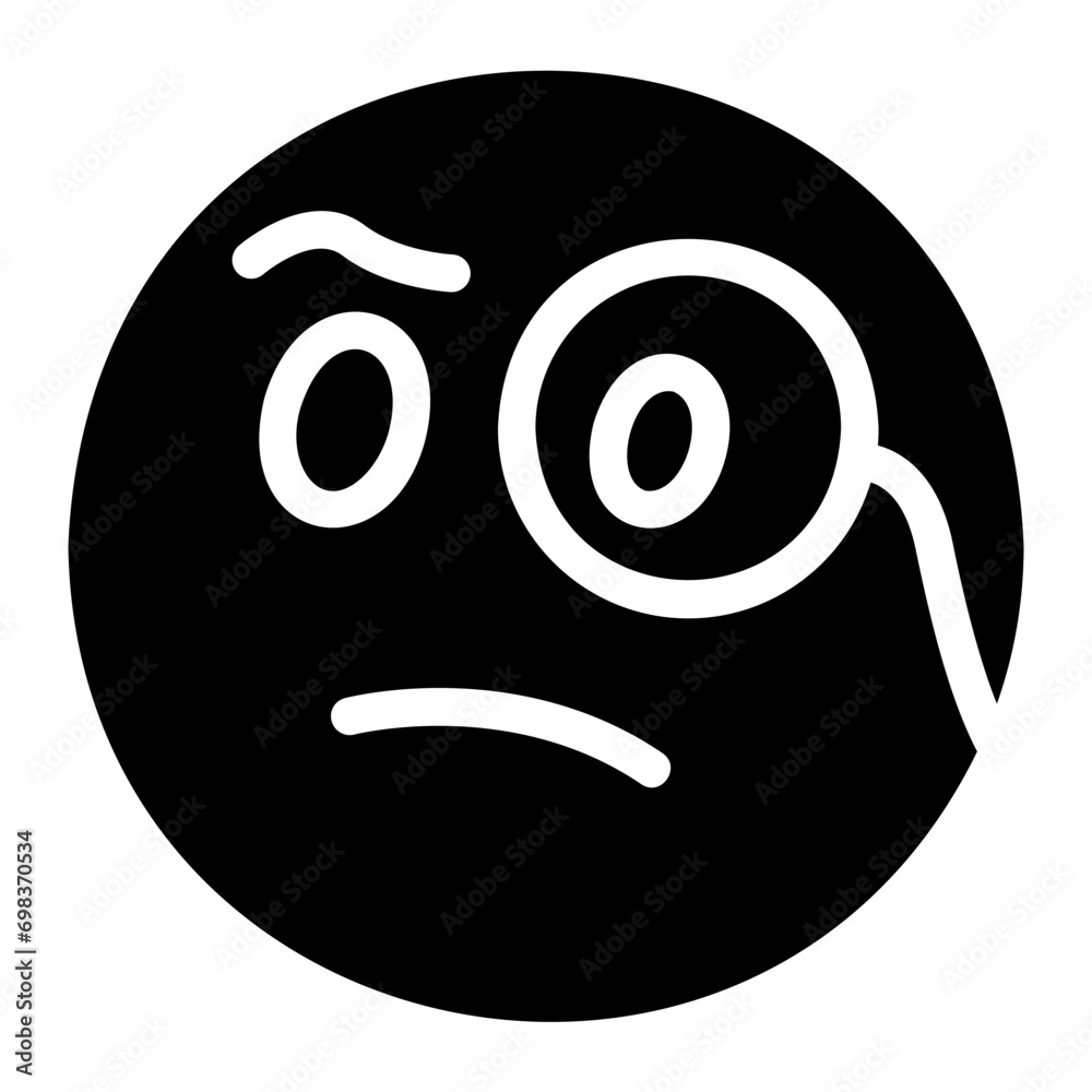 monocle glyph icon monocle glyph icon
