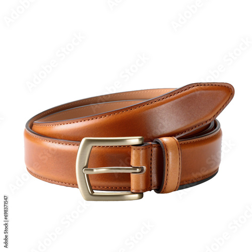 Leather belt, PNG image