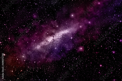 A Space of the galaxy ,atmosphere with stars at dark background
