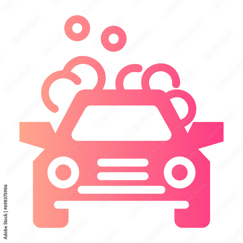 car wash Gradient icon car wash Gradient icon