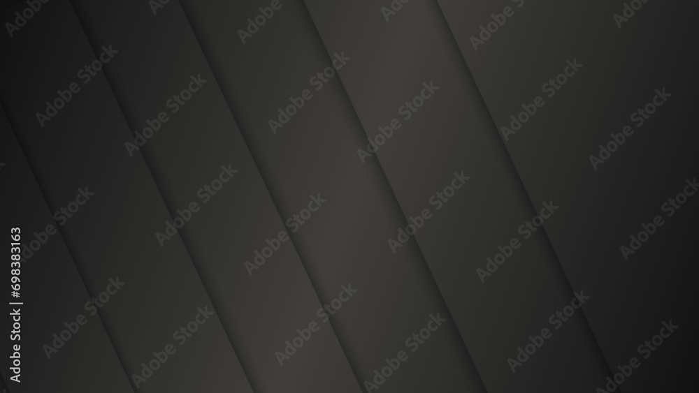 Modern black white abstract background. Minimal. Gradient. Dark grey banner with geometric shapes, Modern black white abstract background. Minimal. Gradient. Dark grey banner with geometric shapes,