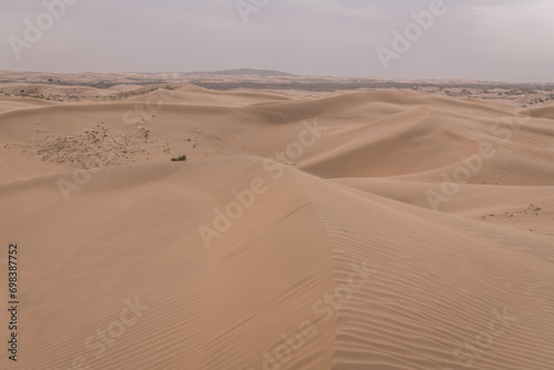 Corrosive sand in the Gobi desert in Inner Mongolia region  China