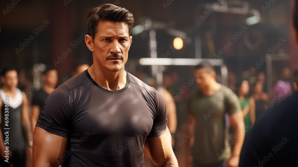 man in the gym man in the gym