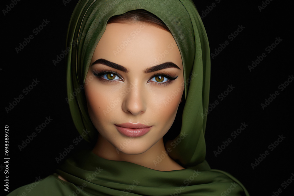 Young and Beautiful woman in hijab Young and Beautiful woman in hijab