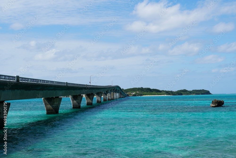  Ikema Bridge view from Miyako Island,Okinawa