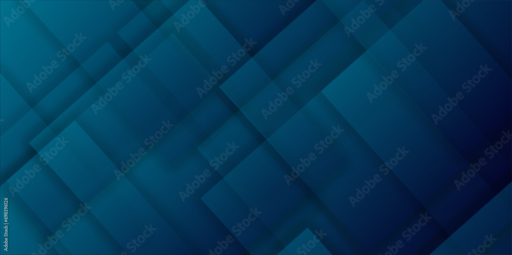 Minimal blue abstract modern background design. Vector futuristic digital landscape with line abstract dark blue background. Vector abstract graphic design banner pattern presentation background. - obrazy, fototapety, plakaty 