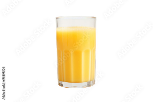 Sun-Kissed Bliss: Fresh Pineapple Juice Presentation Isolated on Transparent Background