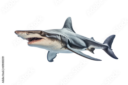 Graceful Hammerhead Shark Design Isolated on Transparent Background