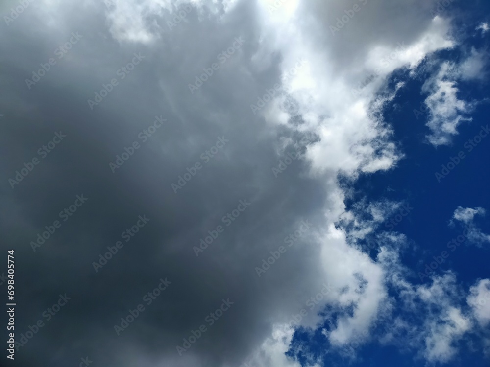 Fototapeta premium time lapse of clouds