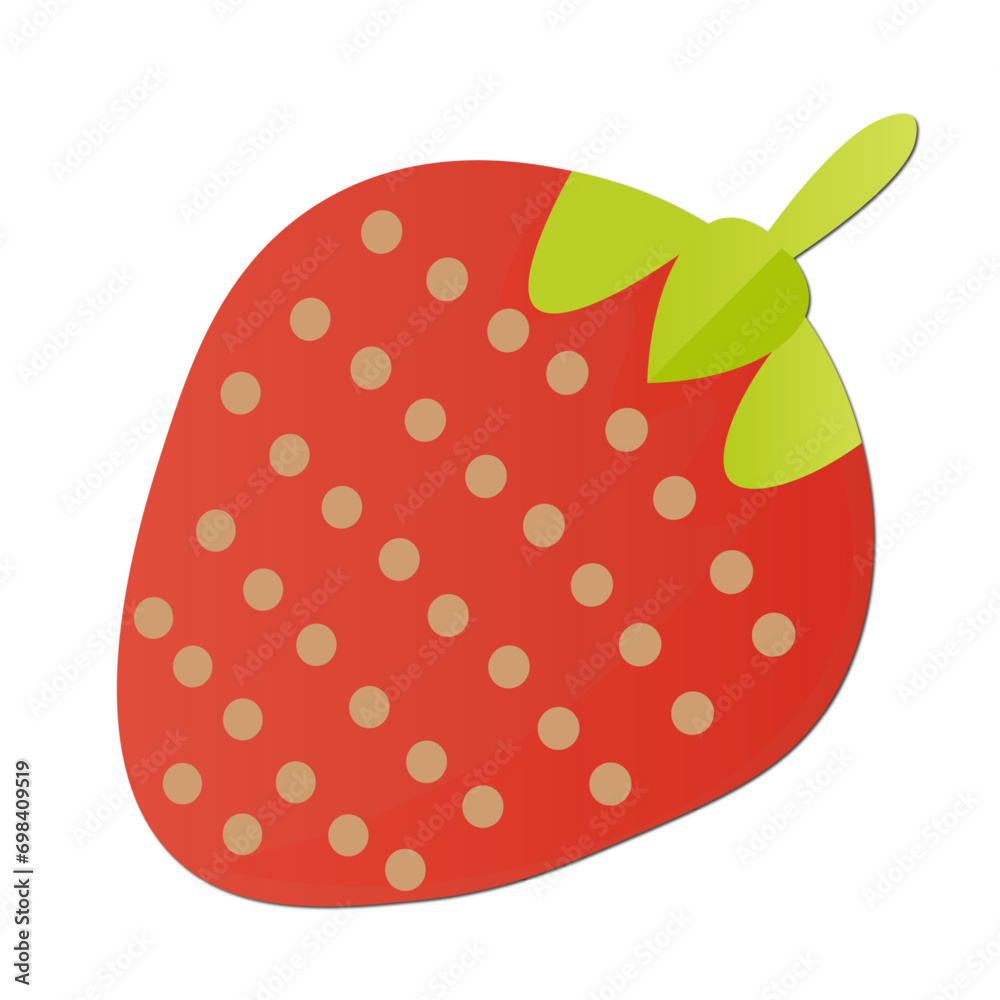 Strawbery fruit vector design in eps 10 Strawbery fruit vector design in eps 10