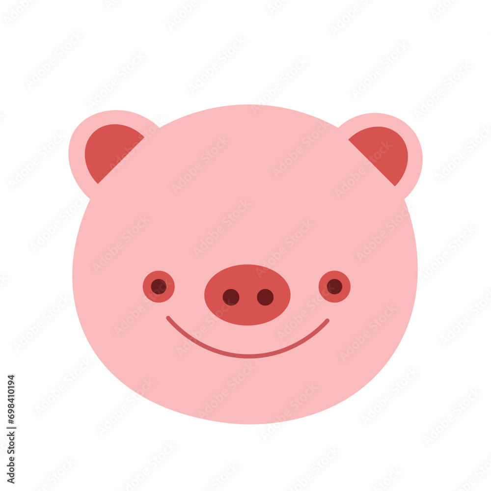 Pig vector Illustration design in eps 10 Pig vector Illustration design in eps 10