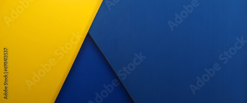 Fondo amarillo y azul con rayas. Diseño de textura de fondo abstracto vectorial, cartel brillante. Fondo abstracto gráfico futurista hipster moderno. Efecto multicapa con textura. photo