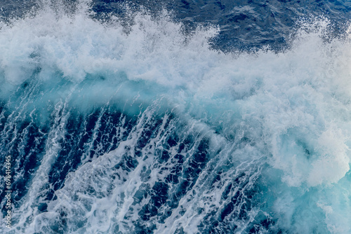 Massive waves, rough waters of the Drake Passage, Antarctica