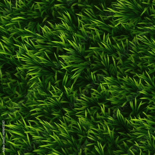 Grass seamless pattern texture