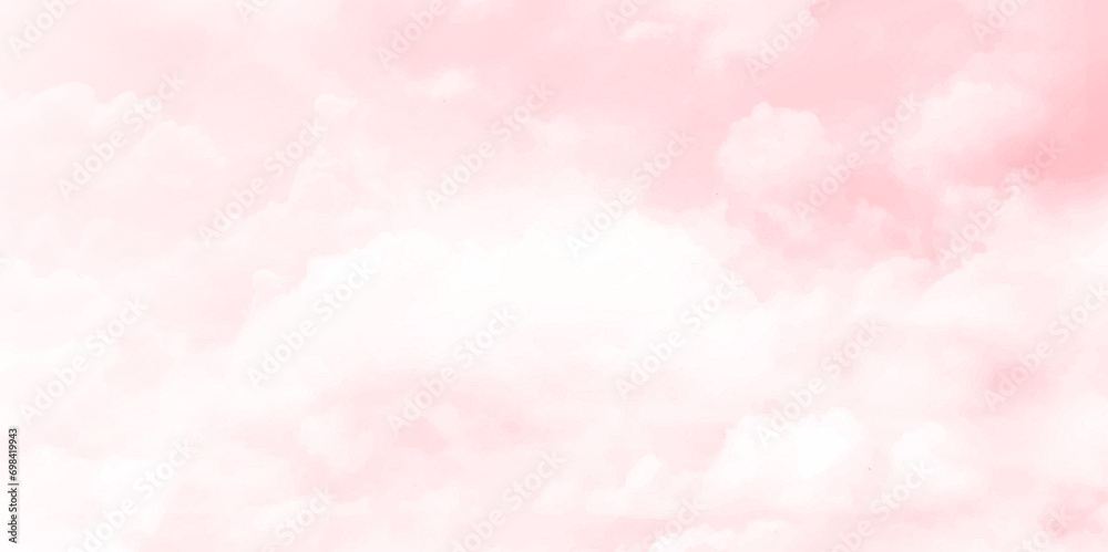 The summer sky is colorful clearing day and beautiful nature for backdrop decorative and wallpaper design. The perfect pink sky background.