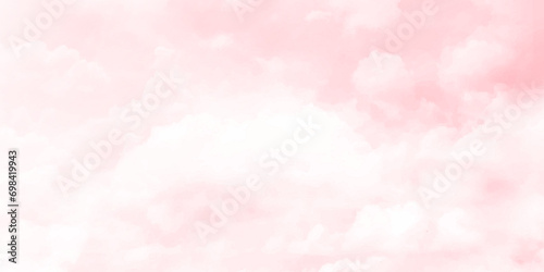 The summer sky is colorful clearing day and beautiful nature for backdrop decorative and wallpaper design. The perfect pink sky background.