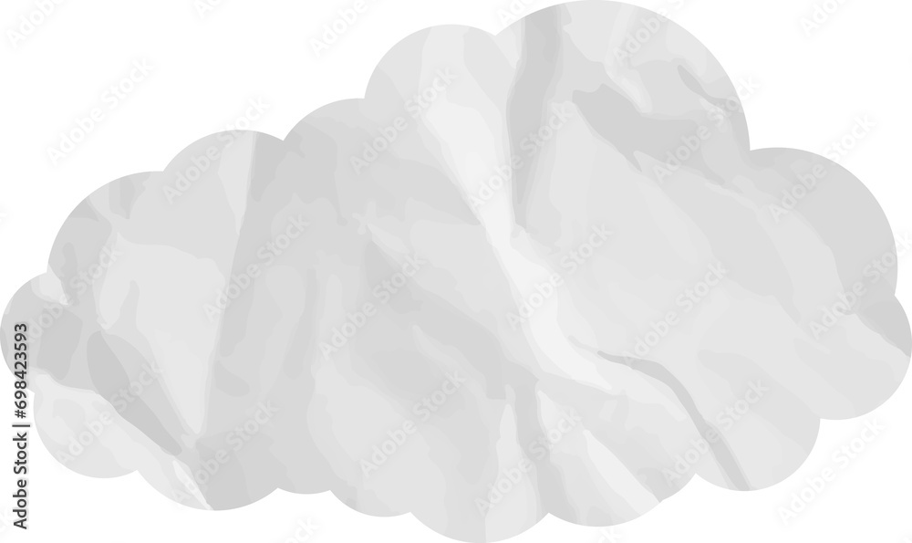 cloud paper art cloud paper art