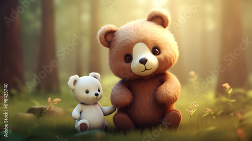 Cartoon teddy bear © Cedar