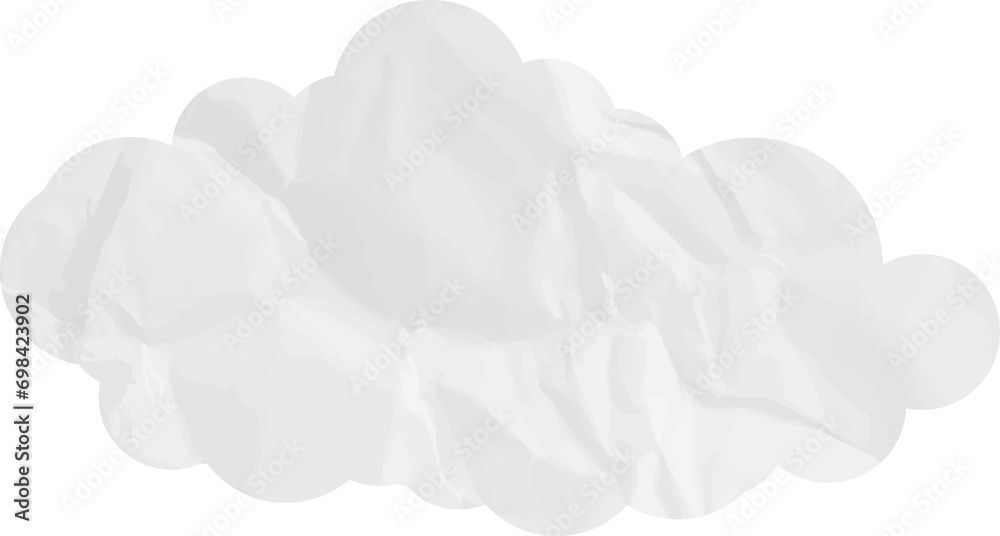 cloud paper art cloud paper art