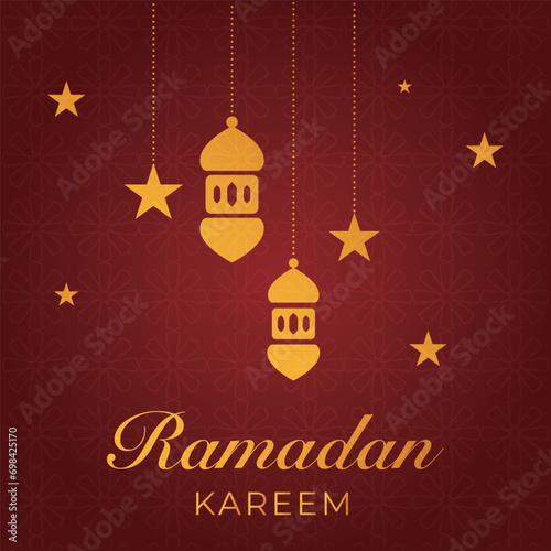 Ramadhan Eid Mubarak background greeting card