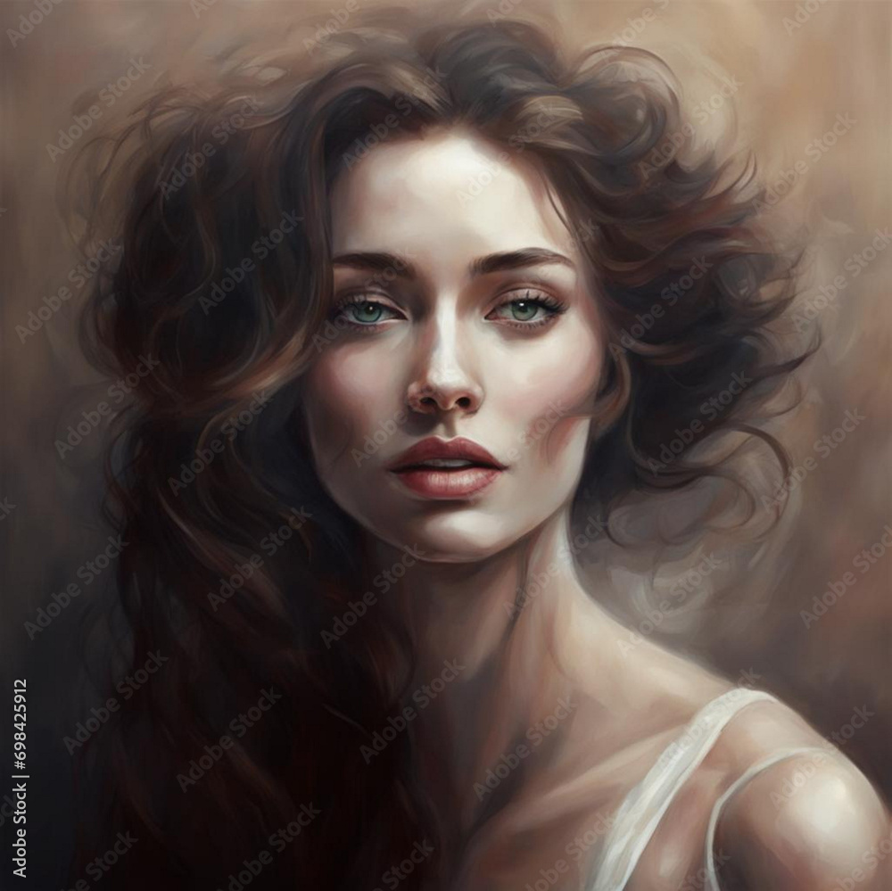 Fototapeta premium Beautiful woman