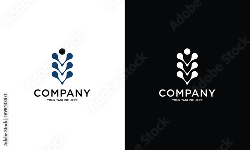 Spinal care logo with creative unique design concept icon vector illustration
