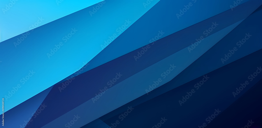 Abstract background with colorful gradient. Blue vibrant graphic wallpaper with stripes design - obrazy, fototapety, plakaty 