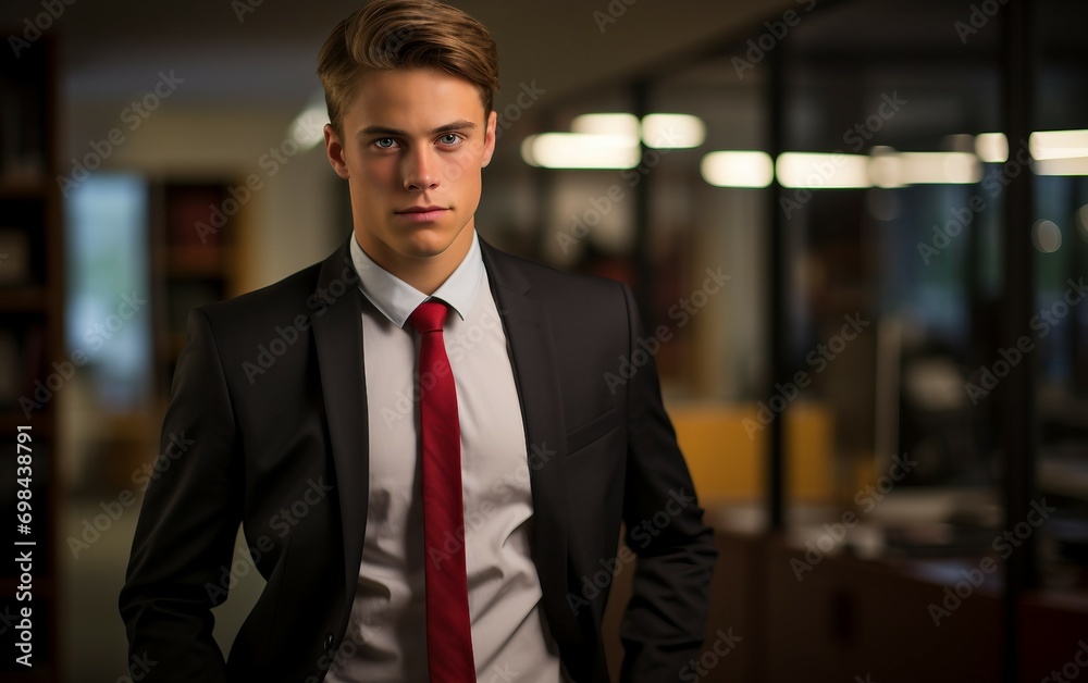 Relaxed Office Attire Youthful Guy Masters Business Casual Look