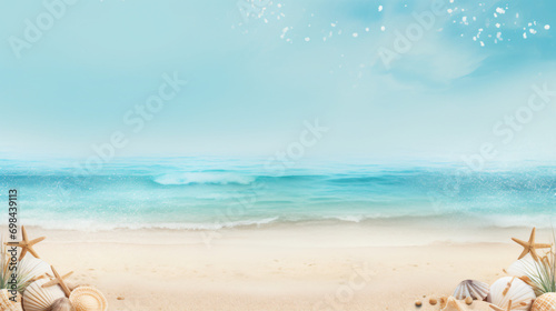 Summer Beach Background
