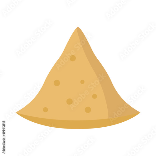 Samosa Vector Flat Icon Design