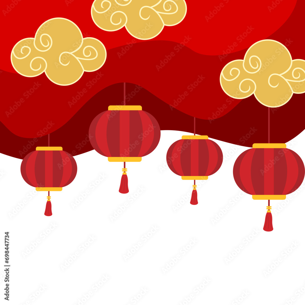 Obraz premium Chinese New Year Border