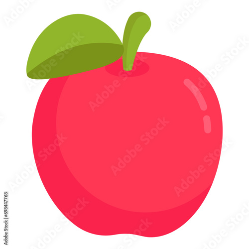 A beautiful design icon of apple