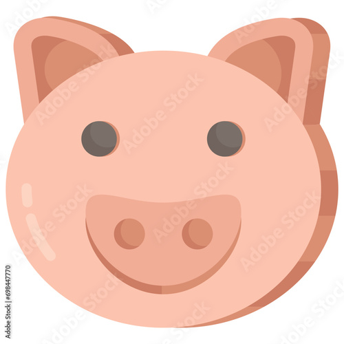 Premium download icon of pig

