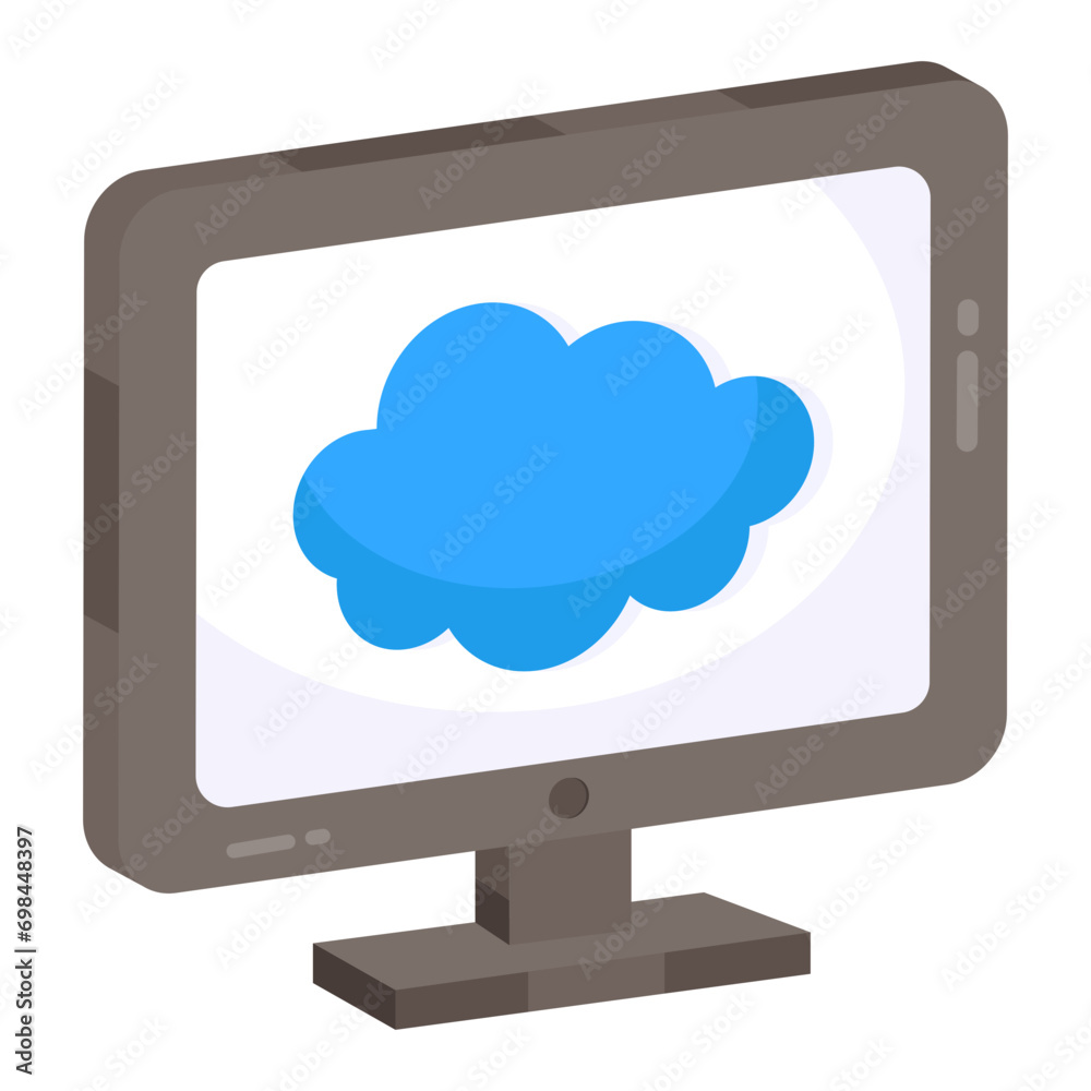 Premium download icon of cloud computer
Premium download icon of cloud computer