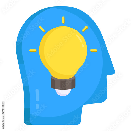 Premium download icon of creative person 

