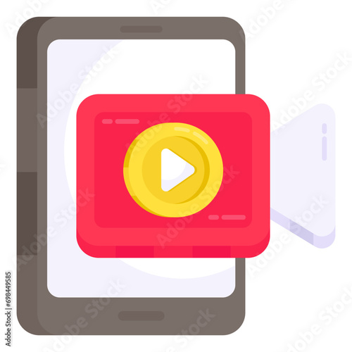 Premium download icon of mobile camera