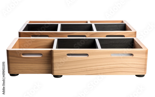 Wooden Desk Harmony On Transparent PNG