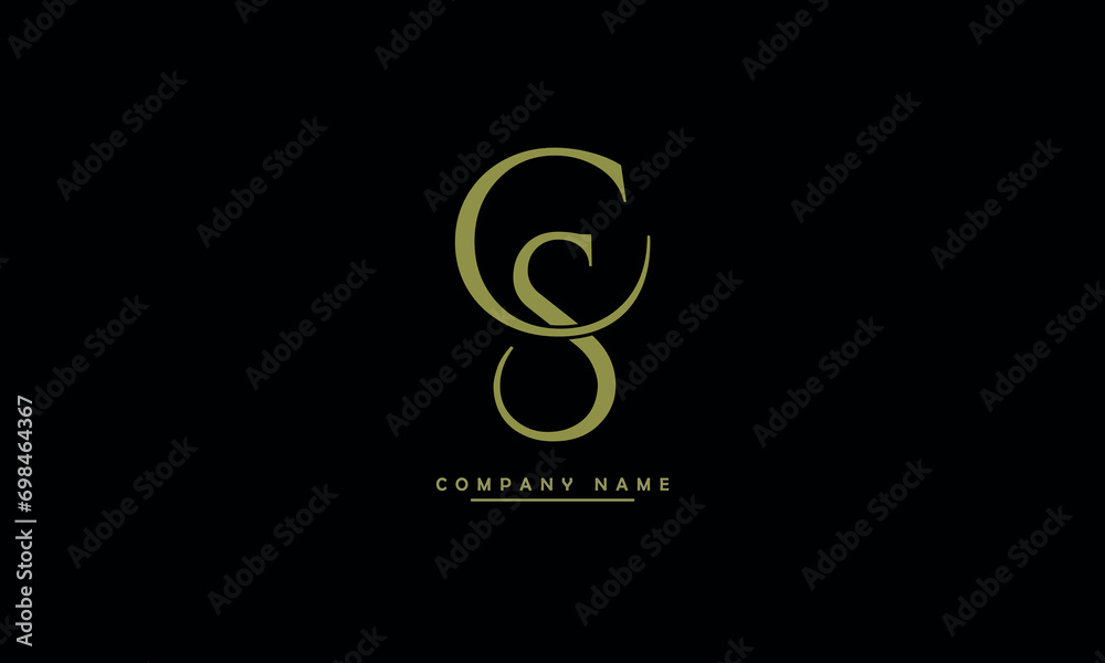 CS, SC C, S Alphabets Letters Logo Monogram CS, SC C, S Alphabets Letters Logo Monogram