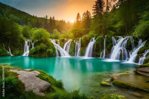 waterfall in the forest