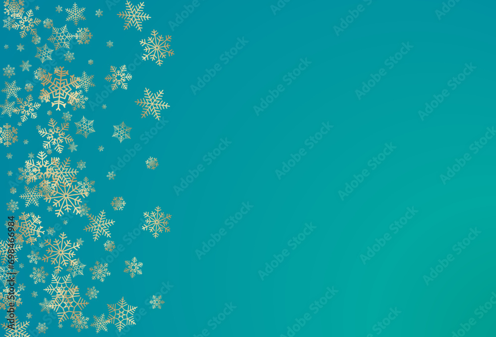 Silver Snowfall Vector Bronze Background. New Silver Snowfall Vector Bronze Background. New