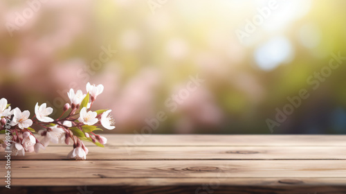 Blur spring background