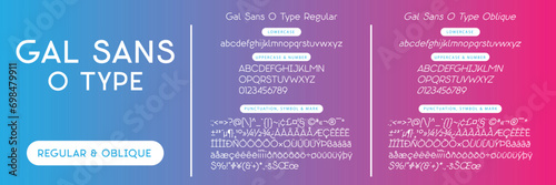 Gal Sans O Type: A Elegant Sans Serif, Clean, Dynamic, and Innovative Typeface for Modern Professionals
