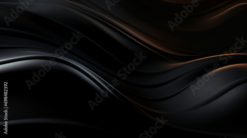 Black wavy fluid UHD wallpaper © Rover