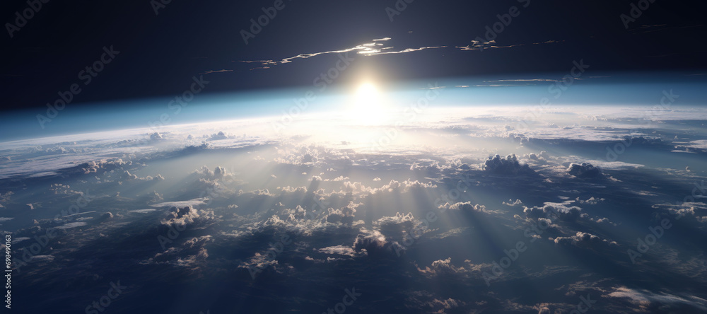 view of the sky with sunlight, horizon 7 view of the sky with sunlight, horizon 7