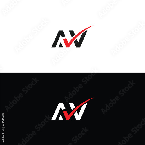 AV logo. A V design. White AV letter. AV, A V letter logo design. Initial letter AV linked circle uppercase monogram logo. A V letter logo vector design. 