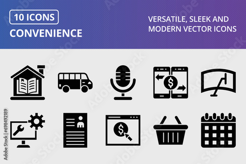 Convenience Glyph Icons Sets